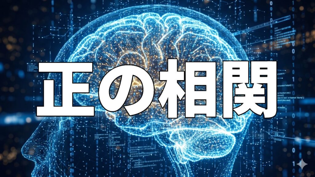 正の相関